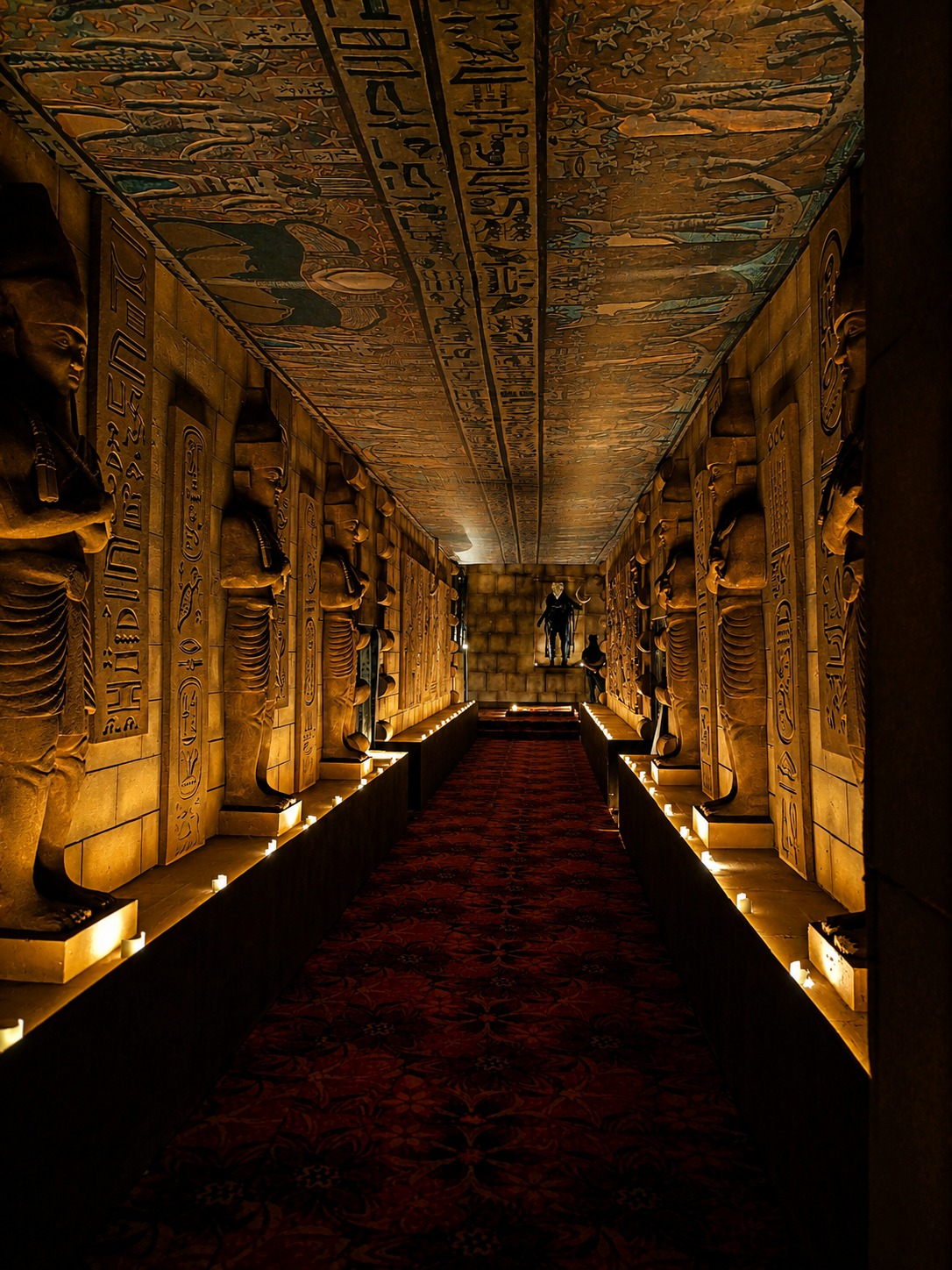 Kali Puja pandal at Agarpara Sabai Sangha