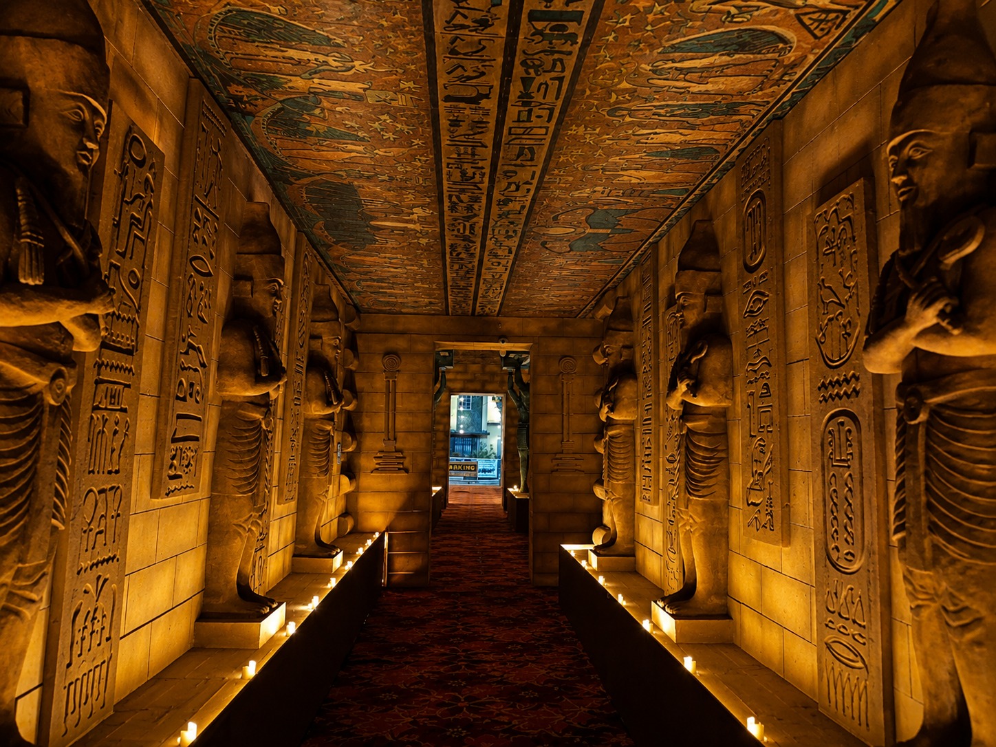 Kali Puja pandal at Agarpara Sabai Sangha
